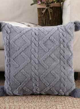 FG季款二合一加绒被车内睡觉被子抱枕子两用办被公室四毯靠AMN盖