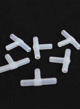 4mm Plastic T Shape Tee 3 Way Hose Joints Fish Tank Aquarium