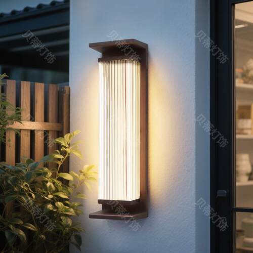 太阳能户外壁灯防水庭院灯别墅外墙大门口工程灯具室外围墙门柱灯