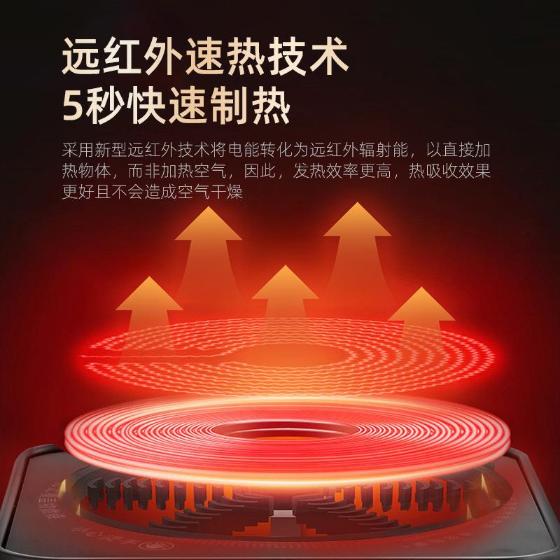 暖风机家用节能烤火炉取暖器仿真火焰电暖器速热小型烧烤煮水炉