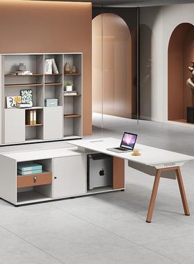 理办公桌简约现代Z-166板主管桌经办公室桌高桌端时尚老桌办公椅