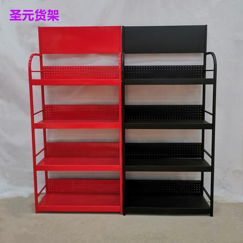 超市小货架展示架食品饮料文具置物架子润滑油美缝剂电池机油货架