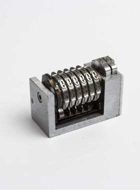 4×8号码机6位数 带No 字高4mm 罗马