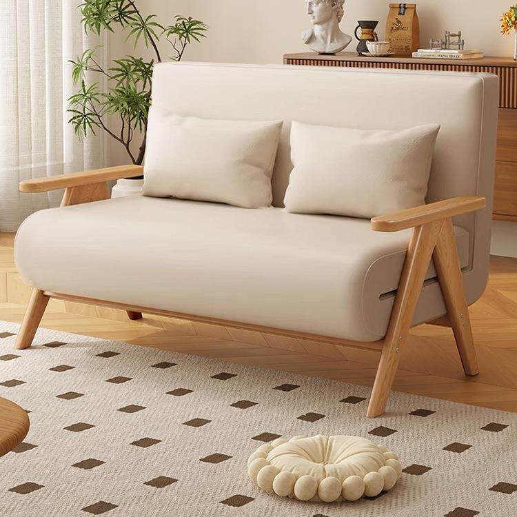 实木折叠沙发床两用客厅多功能2026新款小户型出租屋可伸缩沙发床