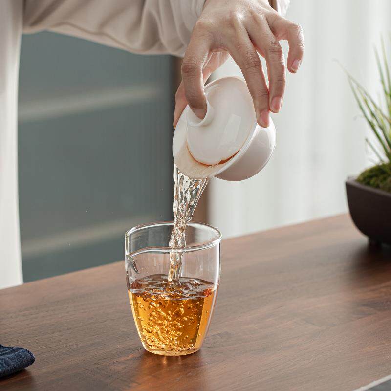 云简旅行茶具德化羊脂玉白瓷盖碗茶杯快客杯便携包功夫茶具小套组