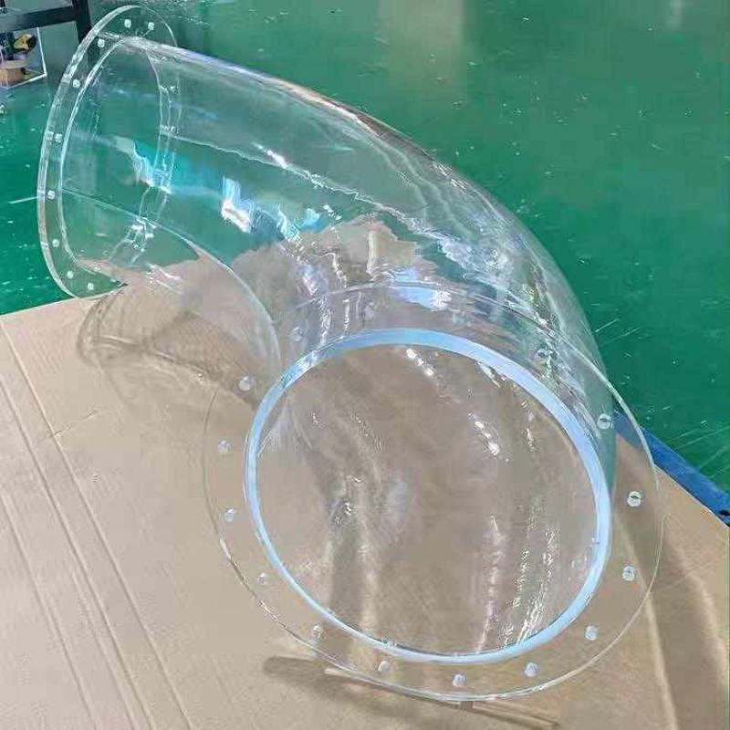 透明亚克力弯头塑料异形件亚克力管亚克力实验装置
