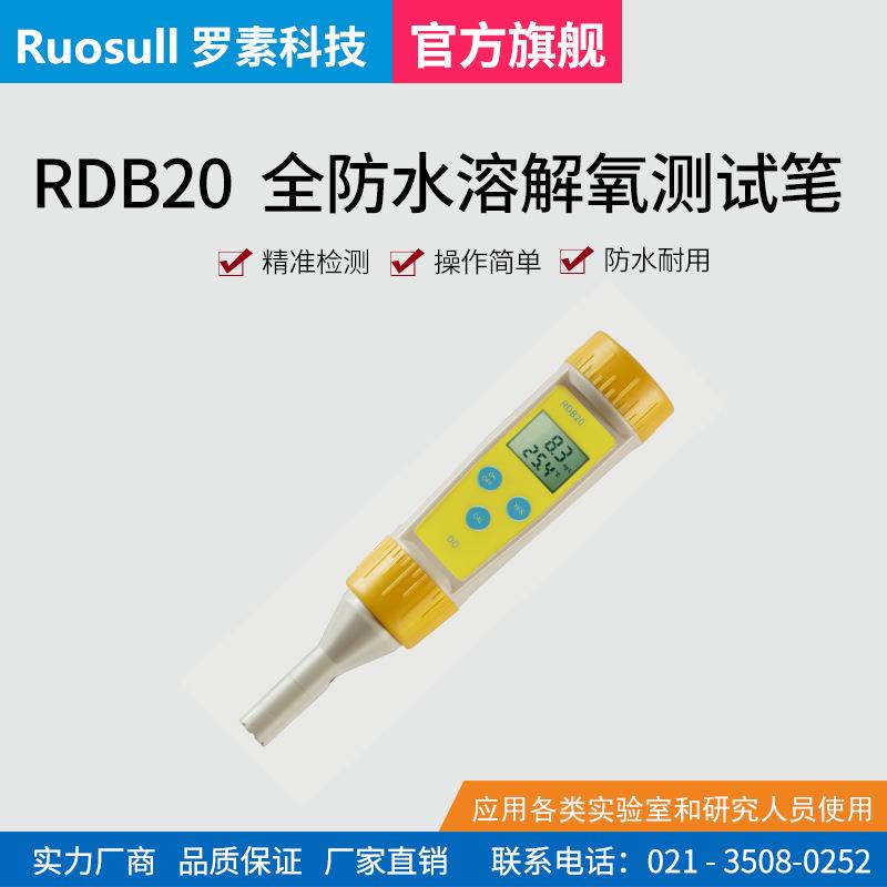 笔式溶氧仪RDB20极谱式便携式水产鱼塘养殖防水DO测定仪