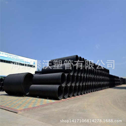 克拉管设备HDPE克拉管市政管B型管雨污分流排水改造市政管网