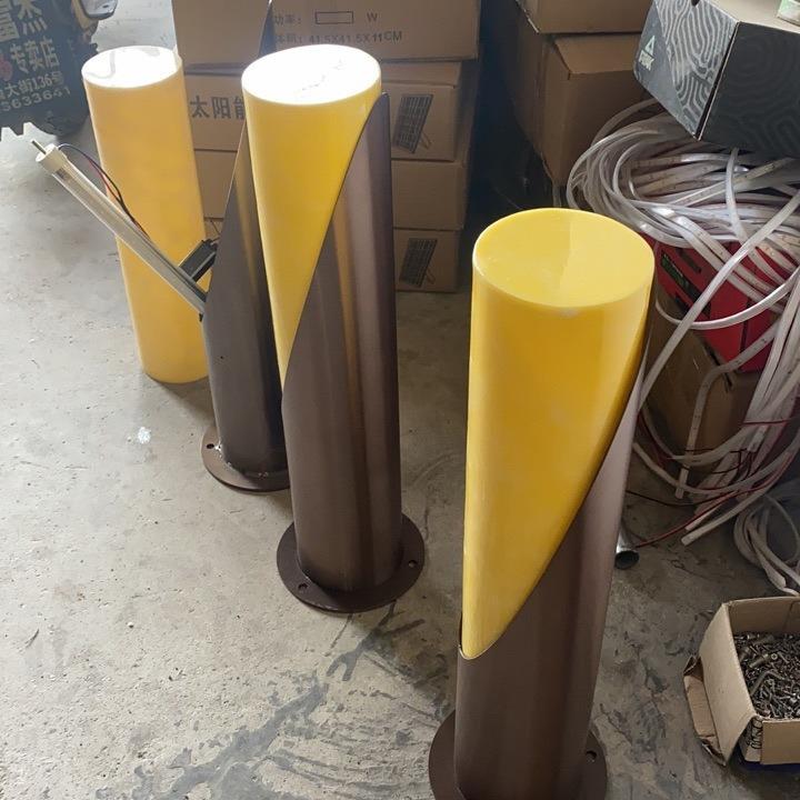 灯具罩庭院灯新中式户外仿云石酒店花园别墅云石罩草坪灯罩灯饰