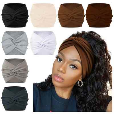 Hair Accessories Twisted Extra Large Thick Wide Headbands Tu