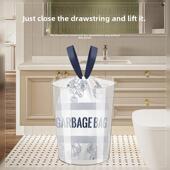 垃圾袋垃圾家庭垃圾袋储存垃圾黑色袋子