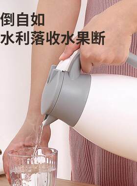 Simita悦笑保温壶办公家用大容量保温水壶玻璃内胆热水瓶暖瓶暖壶