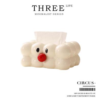 Tlife·Circus·纸巾盒创意客厅家用轻奢风高档卫生纸盒桌面 | 马