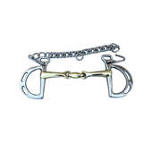 11.5cm铜嘴马嚼子 货源 不锈钢马衔 12.5厘米马具