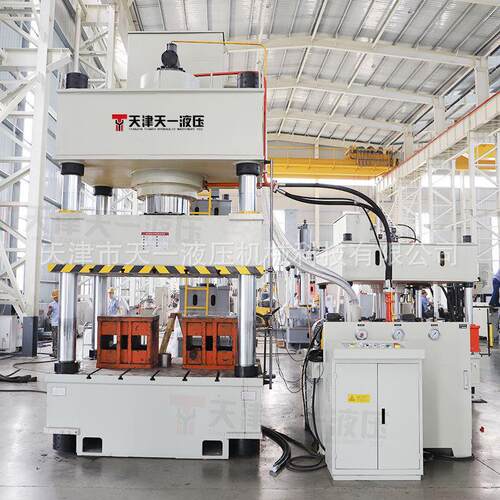 630T吨皮卡车厢底板压制成型液压机天一现货金属面板拉伸油压力机