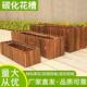防腐木箱阳花楼顶室内种植花盆菜盆实木外花槽台室加厚花园136供