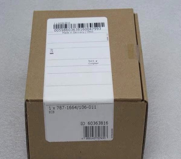 全新德国万可WAGO电子断路器787-1664/106-01