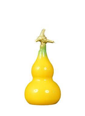 厂家直销黄铜小葫芦彩绘做色葫芦家居装饰工艺品桌面摆件