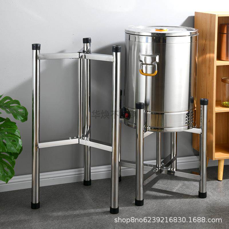 不锈钢商用汤桶架厨房水桶架蒸笼奶茶桶架保温桶架开水桶底座支架