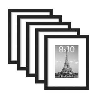 跨境美客多亚马逊TEMU希音8X10相框木质挂墙装饰画框3件5件套装框