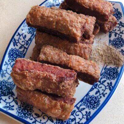 北京满恒记炸松肉油炸牛肉清真熟食现炸即食保质期10天