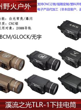 直销溪流之光TLR-1下挂电筒StreamLightP1手电1000流明20mm