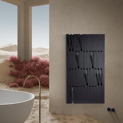 0A创意实木衣帽门口入户黑玄衣关架架轻奢极lhq003简色挂衣架壁挂