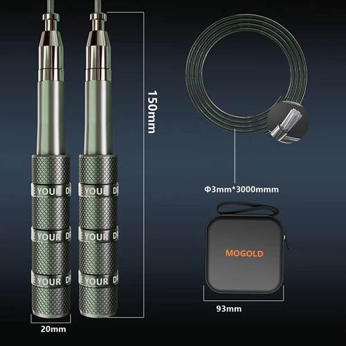 Jump rope exercise rope fitness weight gym skipping rope