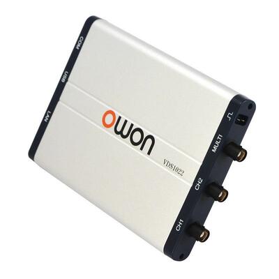 OWON虚拟PC数字示波器VDS1022双通道25M便捷
