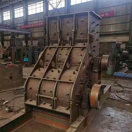 煤矸石双级粉碎机无筛底湿料破碎设备双级锤式细碎机