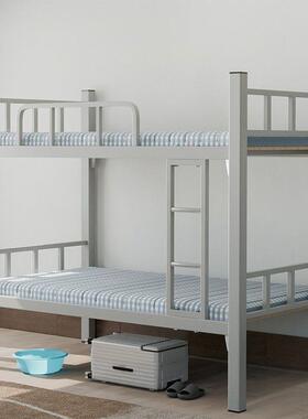 上下铺铁TOQ架床下双层二上下铺床层架子床人上床寝室学生大一件