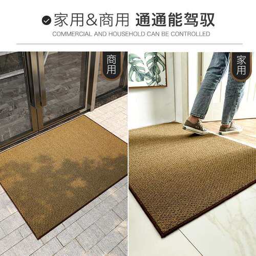 酒店大门口进门地毯商用防滑地垫入户刮泥耐磨门垫椰棕脚垫地板