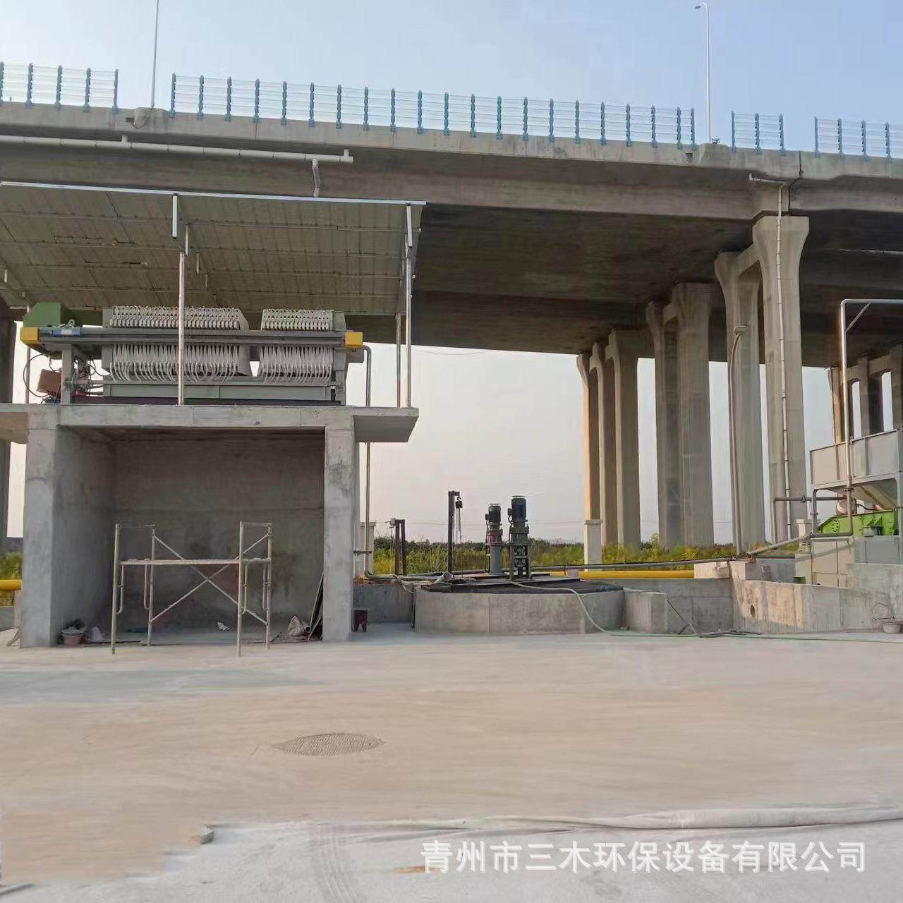 全自动板框压滤机小型一体机固液分离机工业泥浆污水处理设备