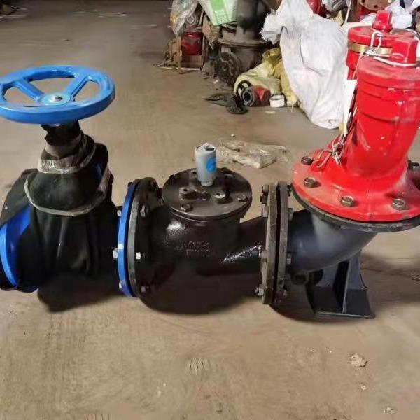 室外地下式消防水泵接合器 阀部件SQA150-A型 消防用水泵结合器