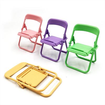 Creative Mini Chair Mobile Phone Desktop Stand, New Macaron