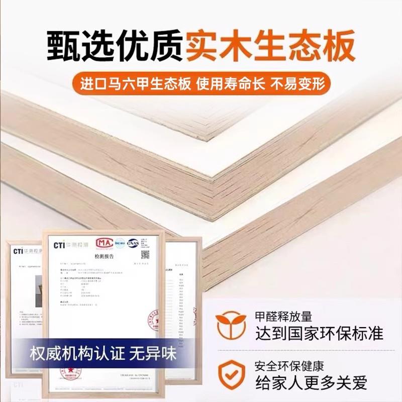 桌中式实木书家用初中学生习佐致(收桌学字桌椅子套装带书写架抽