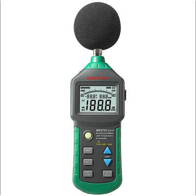 MASTECH华仪噪音计MS6702手持式分贝仪温度湿度测量三合一声级计