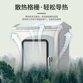 600防雨箱仪表挂壁不锈钢配电200 室外门500箱明装 箱 不锈钢双层