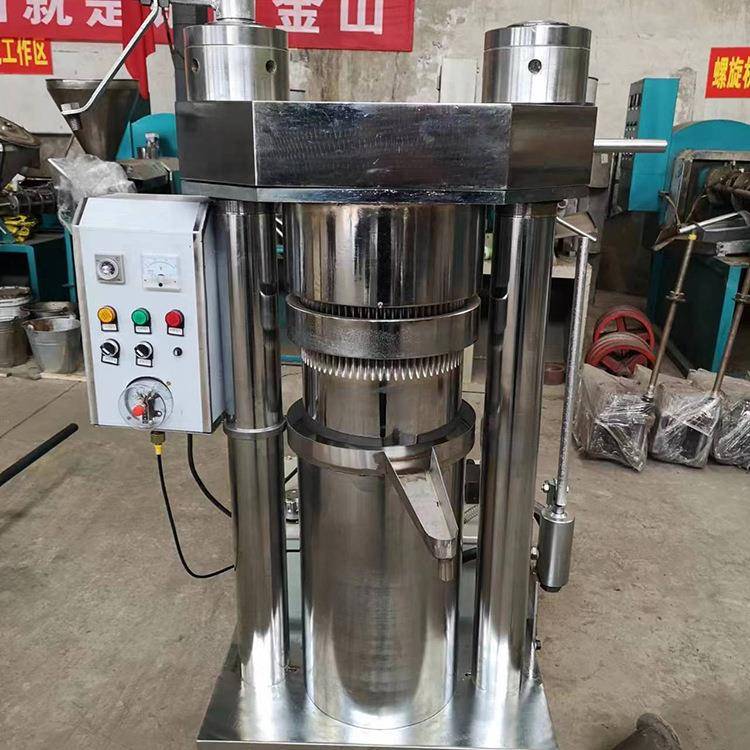 高出油率液压榨油机商用油坊榨油设备立式适用多种物料