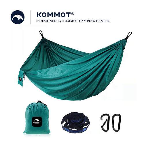 KOMMOT户外露营防侧翻吊床儿童成人户外秋千野外超轻便携双人吊椅
