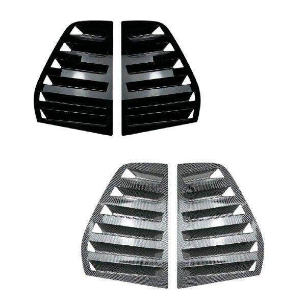 2 Pieces Rear Window Triangle Stickers High Performance