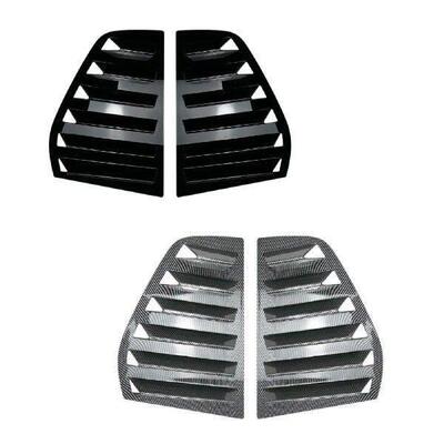 2 Pieces Rear Window Triangle Stickers High Performance