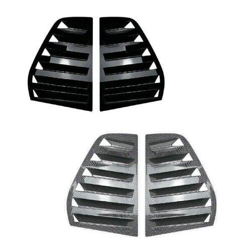 2 Pieces Rear Window Triangle Stickers High Performance