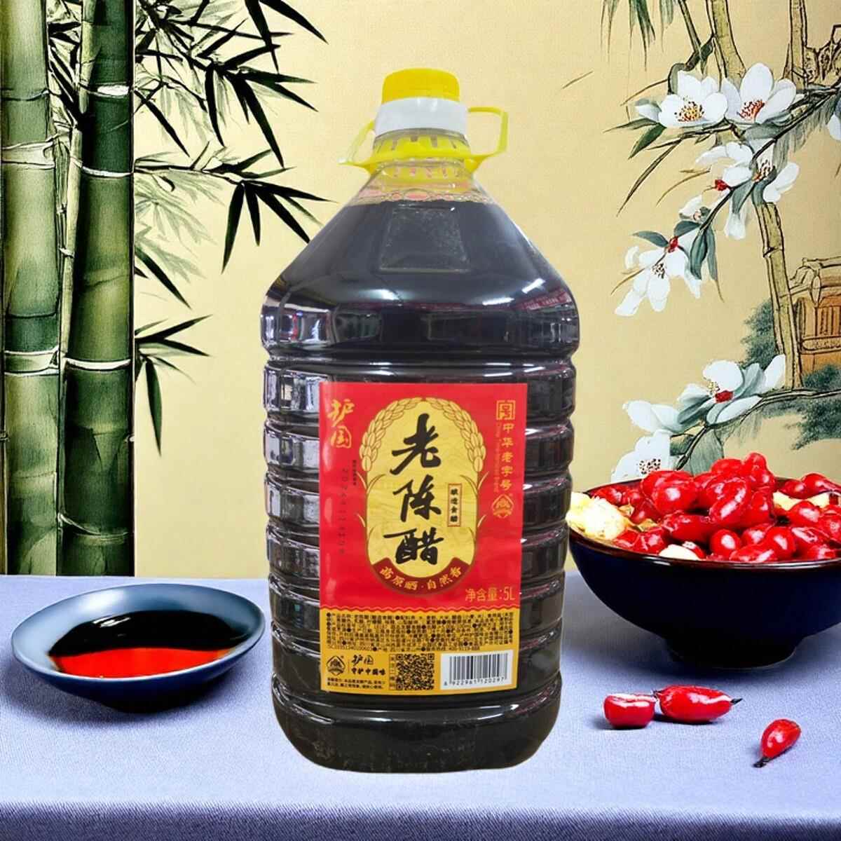 泸州特产 护国陈醋美味香醋5L大桶装酿造食醋香醋点蘸凉拌饺子醋