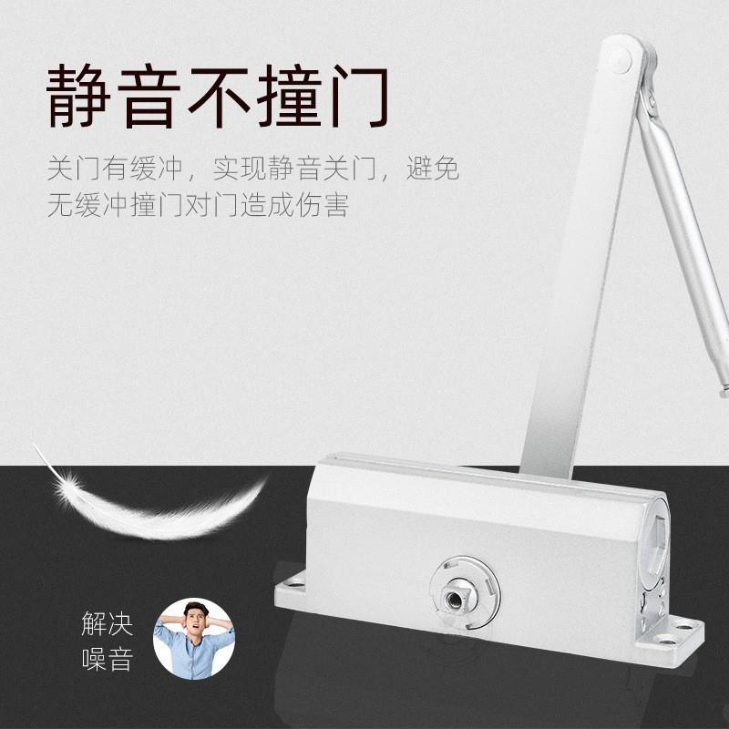 明装缓冲液压闭门器 防火门闭门器 喷塑摇臂液压自动关门器