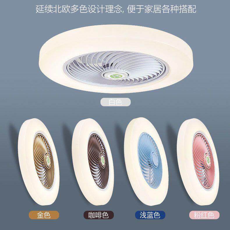 LED卧室风扇灯家用餐厅厨房风扇灯一体带风扇吸顶客厅阳台风扇灯