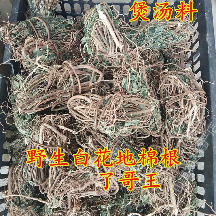 250g福建特产客家煲汤料 野生白花地棉根 地棉茎 了哥王包邮