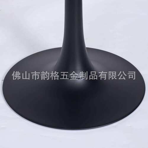 锈钢金色轻奢台脚铁艺脚桌T1209桌子体腿拆装分喇不叭底座桌架桌