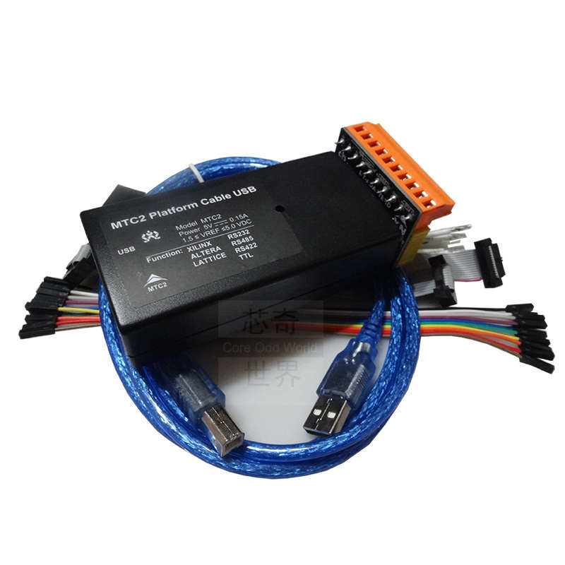 lattice二代30M下载器 xilinx altera烧录器 RS485 TTL转换器MTC2
