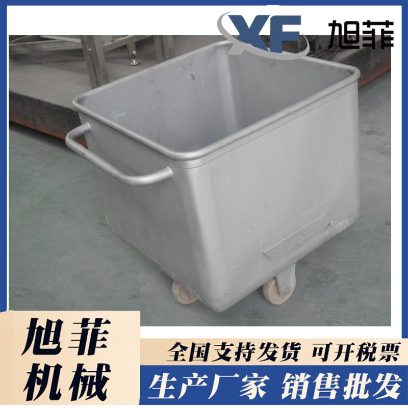 200L标准桶车食品厂肉车小料车料斗车304不锈钢材质